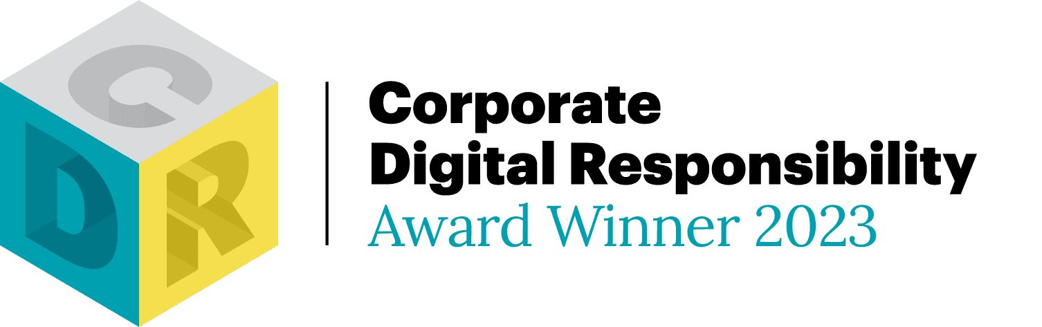 Corporate Digital Responsibility Award Winner 2023
